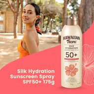 Hawaiian Tropic Silk Hydration Sunscreen Spray SPF50+ 175g