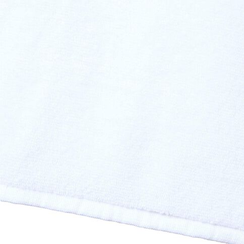 Living & Co Plush Plain Spa Towel White