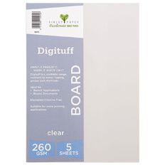 Direct Paper Digituff 260gsm Clear A4 5 Pack