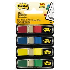 Post-It Flags 4 Pack Assorted