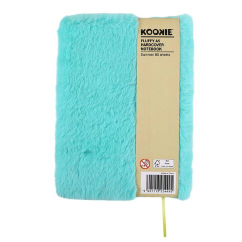 Kookie Summer Fuzzy Notebook Pineapple