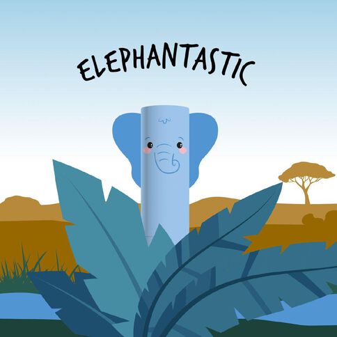 Legami Erasable Pen Elephant Blue Ink