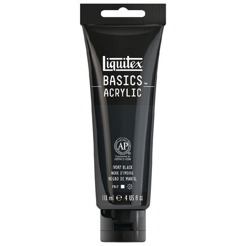 Liquitex Basics Acrylic 118ml Ivory Black