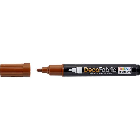 MARVY #223 DecoFabric Marker Brown Mid