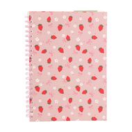Uniti Kids Country Calling Spiral Strawberry A4 Notebook