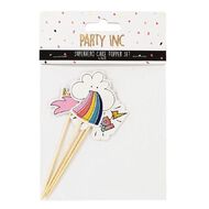 Party Inc Superhero Cake Topper Set 4 Piece