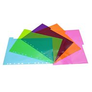 WS 10 Tab Dividers Plastic Multi-Coloured