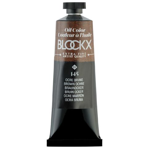 BLOCKX Oil Tube 35ml S1 145 Ochre Brown Brown