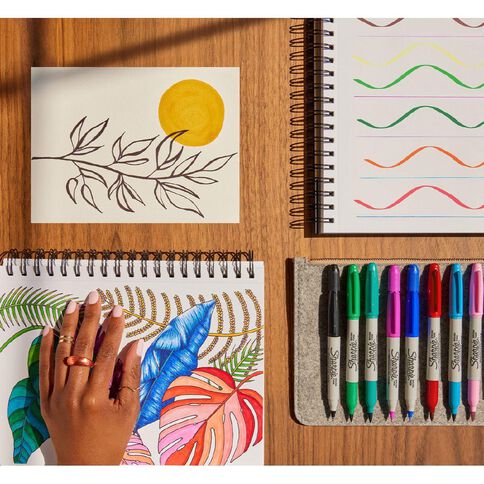 Sharpie Permanent Marker Brush Fine Twin Tip 12 Pack Sharpie Permanent Marker Brush Fine Twin Tip 12 Pack