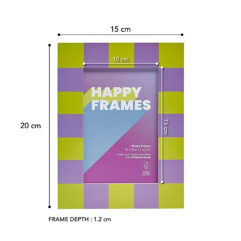 Happy Frames Checked & Gingham