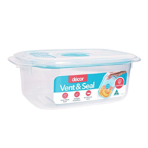 Decor Vent & Seal Plastic Oblong 500ml