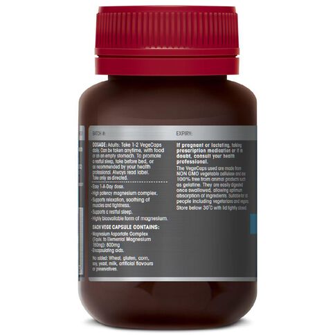 Red Seal High Strength Magnesium Complex 60's 800mg