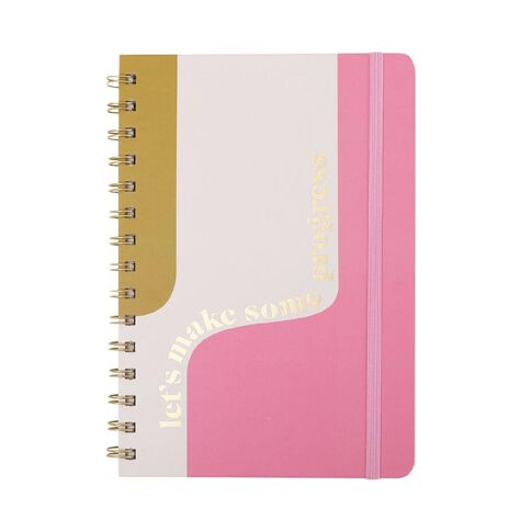 Uniti Stationery Boho A5 Spiral Notebook