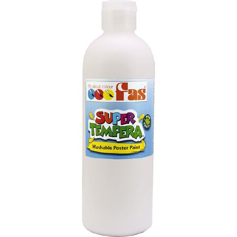 FAS Paint Super Tempera White 500ml