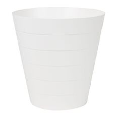 Living & Co Waste Paper Bin White 8L