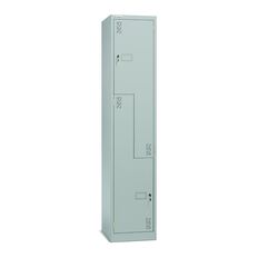 Precision Locker 2 Step Silver Grey