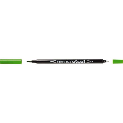 MARVY Le Plume II Dual Tip Marker Leaf Green