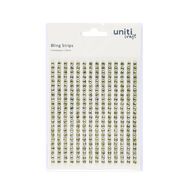 Uniti Bling Strips Champagne