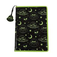 Kookie Space A5 Notebook Alien Black