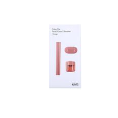 Uniti Colour Pop Pencil/Eraser/Sharpener Orange Mid