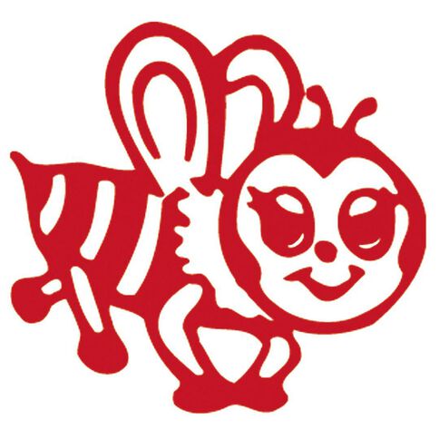 Xstamper Stamp Bee Red Mid