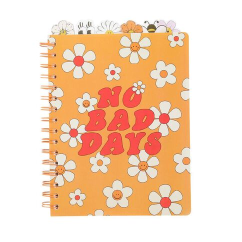 Uniti Spiral Notebook No Bad Days A5