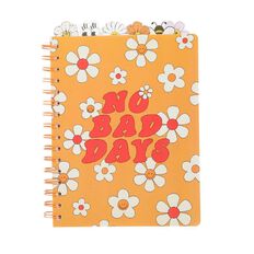 Uniti Spiral Notebook No Bad Days A5