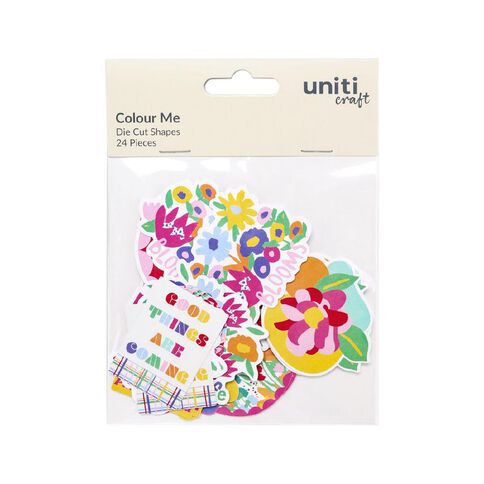 Uniti Colour Me Die Cut Shapes