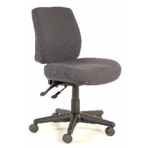 Buro Seating Roma 2 Lever Midback Chair Charcoal