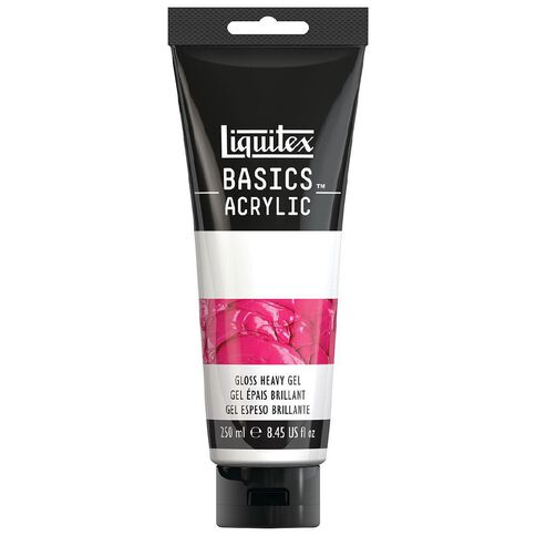 Liquitex Basics Acrylic 250ml Gloss Heavy Medium