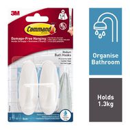 Command Shower Hook Medium