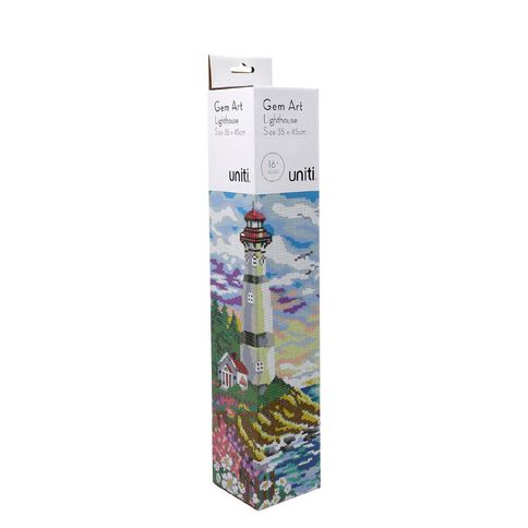 Uniti Crystal Art Lighthouse 35 x 45 cm