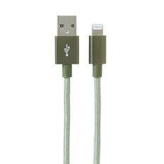 Spring Glow Lightning Cable Green 2m