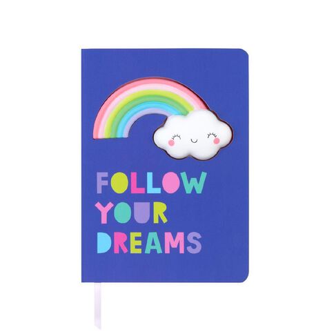Kookie Squishy Cloud Follow Your Dreams Notebook A5