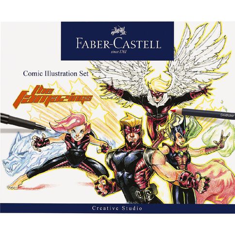 Faber-Castell Comic Illustration Set