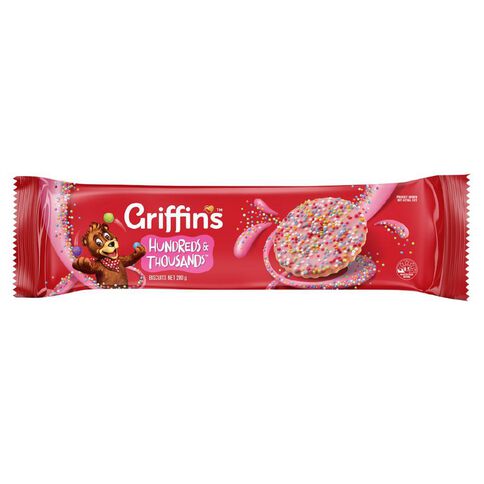 Griffin's Cookie Bear Hundreds & Thousands 200g