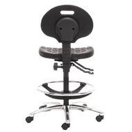 Chair Solutions Lab PU Tech Chair Black
