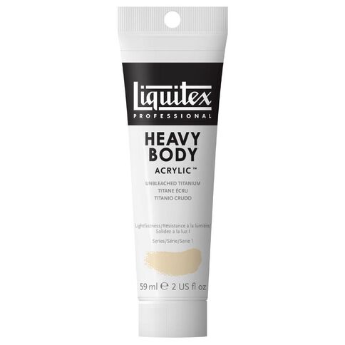 Liquitex Heavy Body Acrylic 59ml Unbleached Titanium