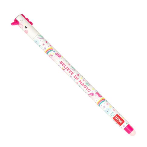 Legami Erasable Pen Unicorn  Pink Ink