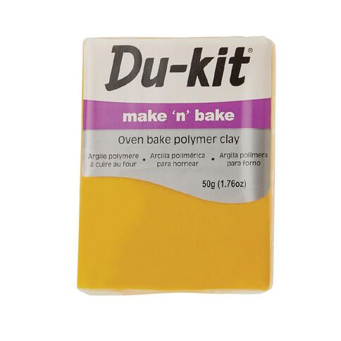 Du-kit Clay Yellow Mid 50g