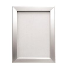 Manhattan Snap Lock Poster Frame Silver