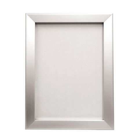 Manhattan Snap Lock Poster Frame Silver