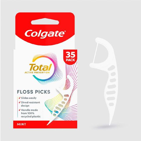 Colgate Total Floss Pick 35 Pack