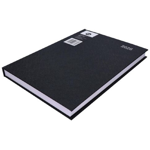 WS 2026 Diary A4 Day To Page Black