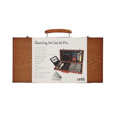 Uniti Art Set Sketching 56 Pieces