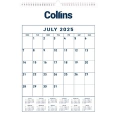 Collins Calendar Mid Year A3 Month To View 2025/2026