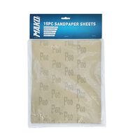Mako Sand Paper Set 15 Piece