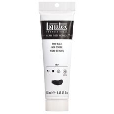 Liquitex Heavy Body Acrylic 138ml Black