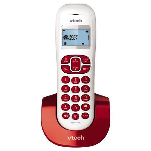 Vtech ES2110A Cordless Phone Red