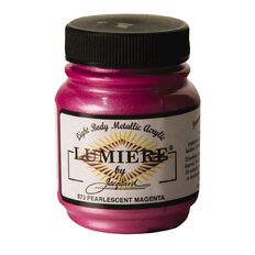 Jacquard Lumiere Acrylic Paint Pearlescent Magenta 66.54ml